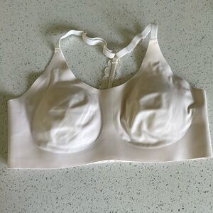 KNIX Lace Racerback Bra - size m - ivory